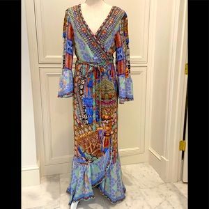 Camilla wrap dress